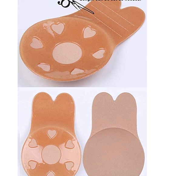 Pasties adhesive push up invisible bra - Picture 4 of 7